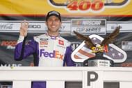 NASCAR Cup Series Pocono 400 winner Denny Hamlin